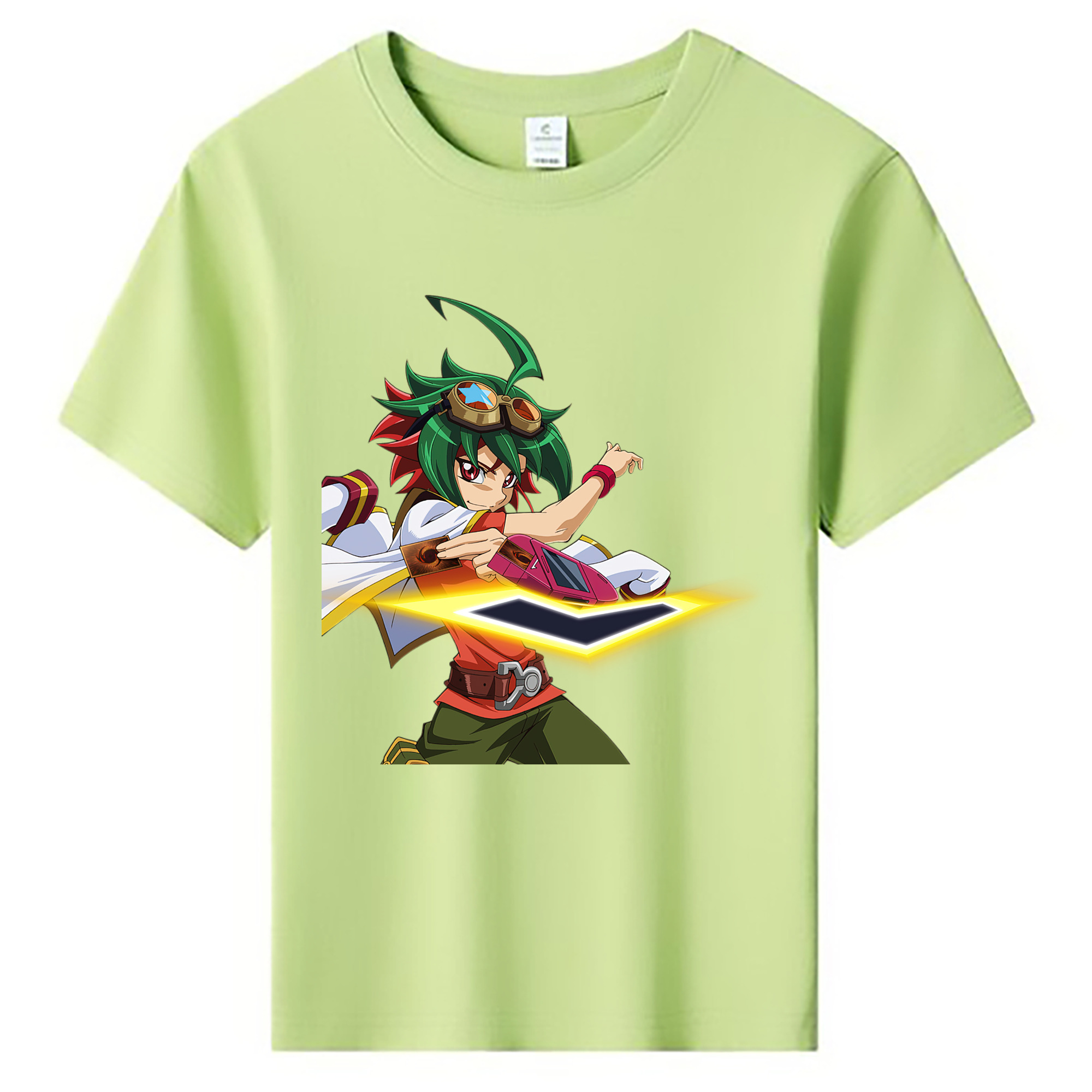 （画像用） 遊☆戯☆王 Yu-Gi-Oh! 綿100％キッズTシャツ（フロントプリント）